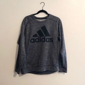 Men’s Gray climawarm adidas sweatshirt